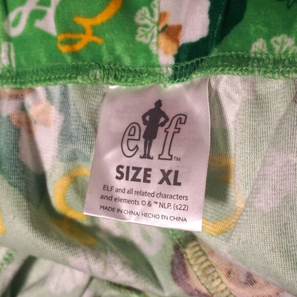 Elf Green Micro Fleece Lounge Pants Son of A Nutcracker Men’s XL - Picture 6 of 7